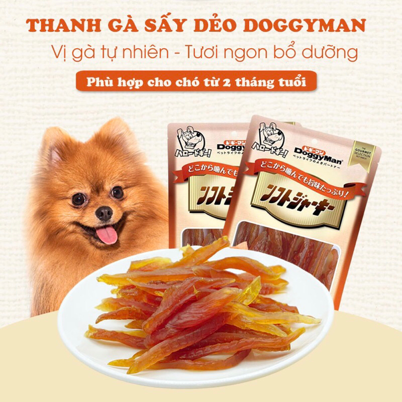 [Date xa] Thanh Gà Sấy DoggyMan cho Cún