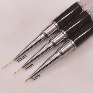 Cọ nét cán đá siêu mảnh chuyên dụng vẽ móng đủ size 7-9-11mm