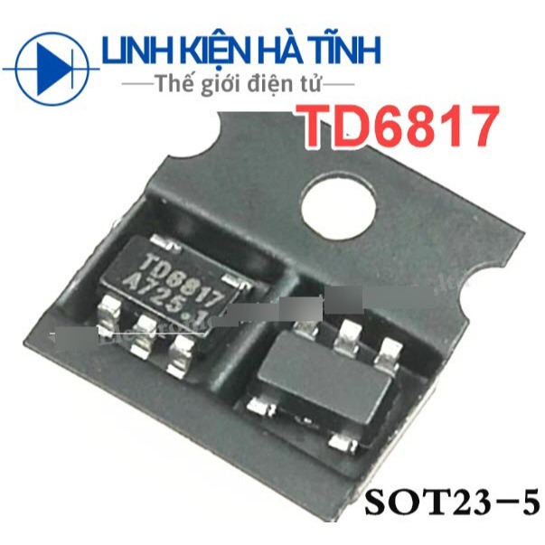 Túi 10 con IC nguồn hạ áp TD6817 5 chân