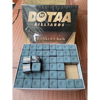 Lơ DoTa hộp 144 viên. Lơ bida xám cực ít bụi- bám lơ- dùng không hao lơ. Billiards Hưng Yên