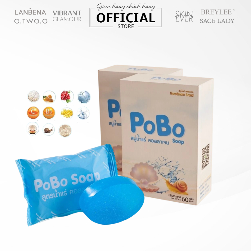 SOAP POBO trắng da thần thánh