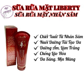 Sữa rửa mặt Liberty thảo dược