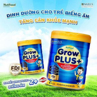 Sữa bột Nutifood GrowPLUS+ Xanh (900g)