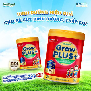 Sữa bột Nutifood GrowPLUS+ đỏ (900g)