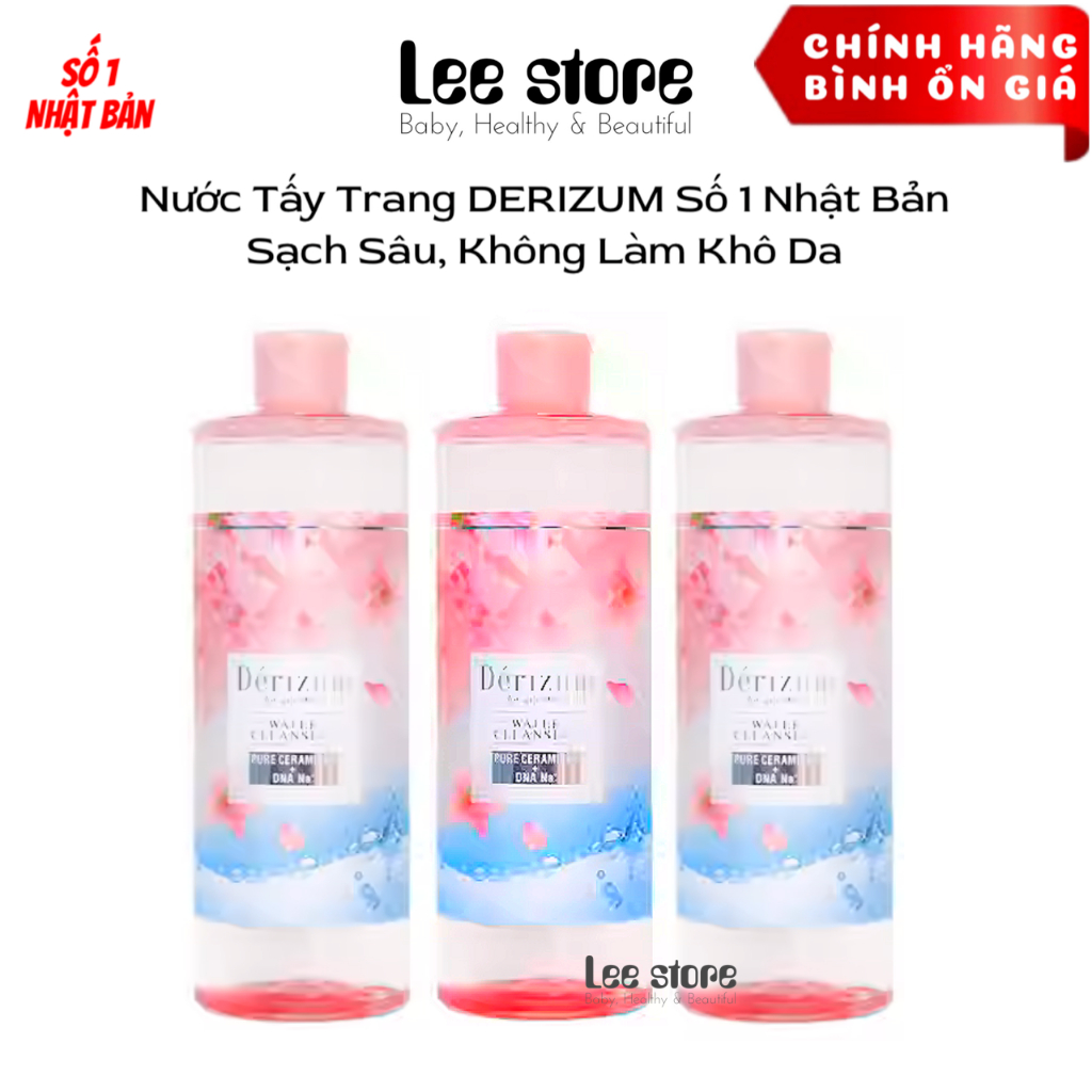 [NHẬT] Nước Tẩy Trang Nhật Derizum 500ml #1 cosme