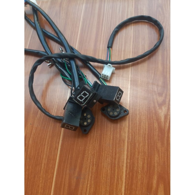 dây báo số xe ba gác