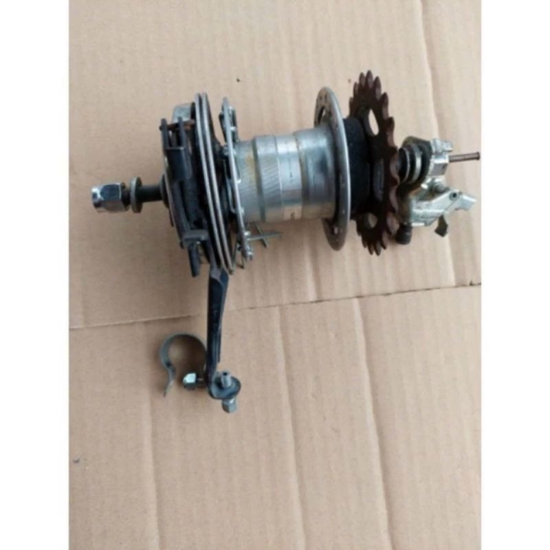 Bộ Đùm 3 Số Xe Đạp Nhật Bãi Không Tay Số Shimano , Hàng Tháo Xe Đạp Nhật Bãi