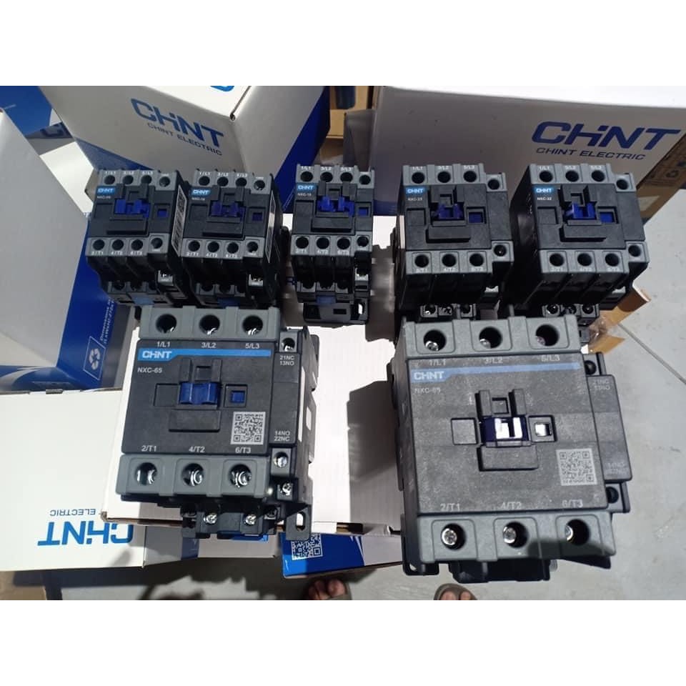 Contactor / Khởi động từ CHINT NXC - 09 /12 /16 / 18 / 22 / 25 / 32 / 38A