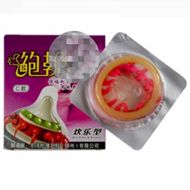 Bao cao su gai RUNBO Extra Sensitive, bcs siêu mỏng, bcs bi, nhiều gel, 49mm, bcs rumbo chống xuất tinh sớm
