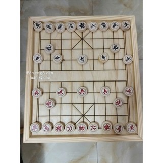 [Siêu sale] Bàn cờ tướng gỗ có viền (chỉ có bàn cờ)