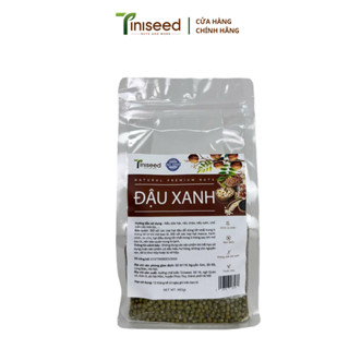 Hạt Đậu Xanh TINISEED, Hạt Đỗ Xanh Hữu Cơ Thuần Chủng, Hạt Nhỏ Xanh Lòng, Giàu Chất Xơ và Vitamin - 450g