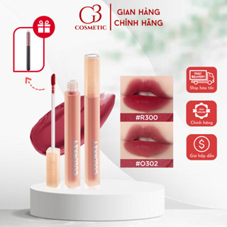 Son lì COLORKEY Watery Tint bền màu lâu trôi, siêu mịn môi 1.8g tặng kèm cọ tán son G3COSMETICS