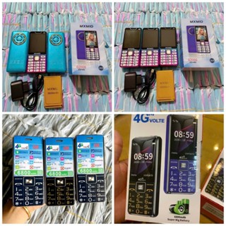 Điện thoại bàn phím G600 - G2000 Dành cho Người già cao tuổi Sóng 4G 2sim - Màn 2.6- Pin 6800mah