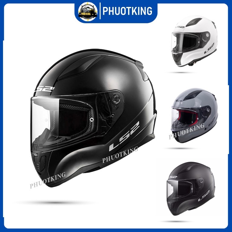 Mũ bảo hiểm fulface LS2 FF353 ( tặng kèm găng tay)