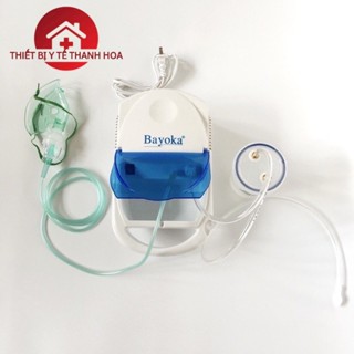 Máy xông hút mũi cho bé Bayoka - Máy xông khí dung + hút dịch mũi <tặng kèm 2 đầu hút mũi>