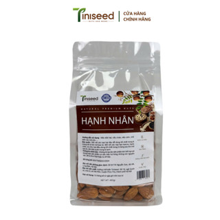 Hạt Hạnh Nhân Sống Úc TINISEED, Mùa Vụ Mới, Hạt To, Hạt Dinh Dưỡng Làm Sữa Giàu Vitamin - 450g