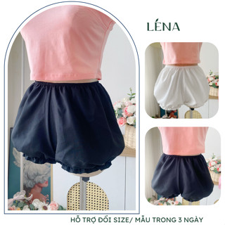 Quần đùi mặc váy chất lụa thoáng mát LENA Q0000