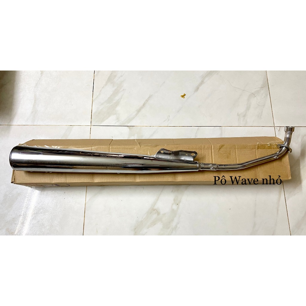 [ 18350KRS900 ] Ống xả WAVE ALPHA , Pô WAVE ALPHA nhỏ đời đầu HONDA