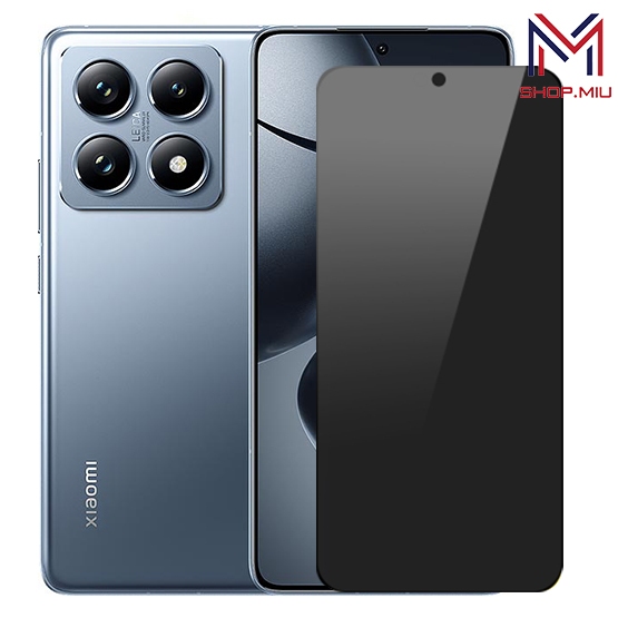 Kính cường lực chống nhìn trộm Xiaomi 14T , 14T pro bảo vệ màn hình