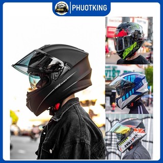 Mũ bảo hiểm yohe 981 2 kính tặng khăn