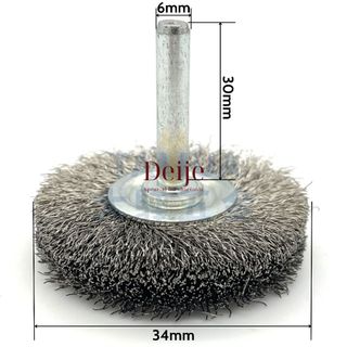Bánh cước có cán 6mm, Cước chổi dùng đánh bóng đánh gỉ mài mòn