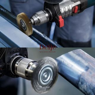 Bánh cước có cán 6mm, Cước chổi dùng đánh bóng đánh gỉ mài mòn