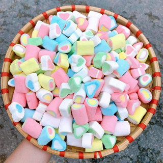 1 Kg Kẹo Dẻo Marshmallow Nhiều Màu