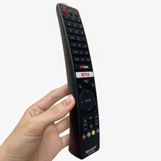 Remote Điều Khiển Giọng Nói Tivi Sharp Hàng Zin Mới 100%