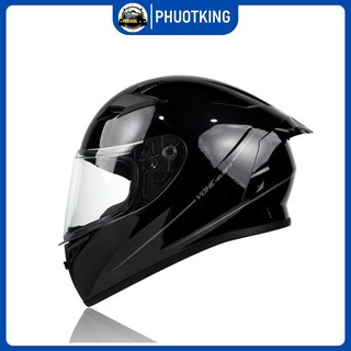 Mũ bảo hiểm fullface YOHE 978 plus đen bóng