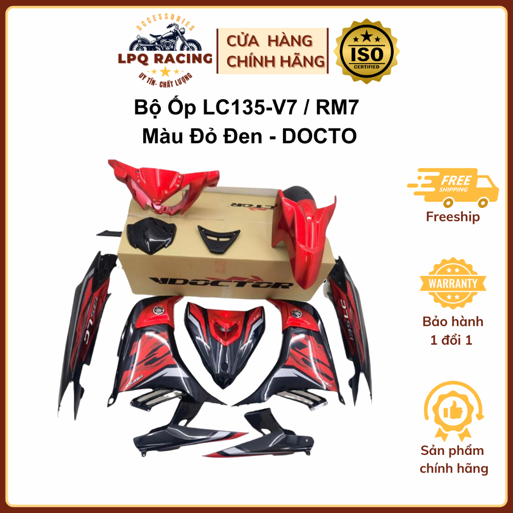 Bộ ốp [Dàn áo] EX135-2017 / LC135-V7 STD - chính hãng Doctor