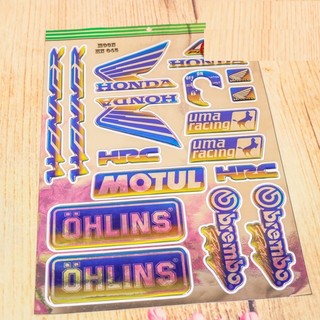 TEM CROM CHỮ NỔI CHO XE SATRIA [TẶNG KÈM 1 TEM STICK]