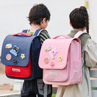 Ba Lô Trẻ Em Hình Gấu Xanh Thỏ Hồng Dễ Thương Cho Bé 6-12 Tuổi Chính hãng KOOOL