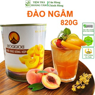 Đào miếng Thái Lan 820 Gram - Đào ngâm nước đường, dùng để pha chế đồ uống, sản phẩm chính hãng công ty.