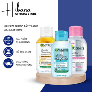 Nước tẩy trang Garnier Cho Da Dầu Mụn Salicylic BHA Micellar 50ml