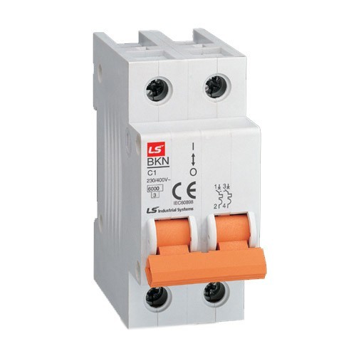 Aptomat Bếp từ LS MCB 2P (Bếp từ đôi, Bếp từ 3 nồi, Bếp điện từ, Bếp cảm ứng)