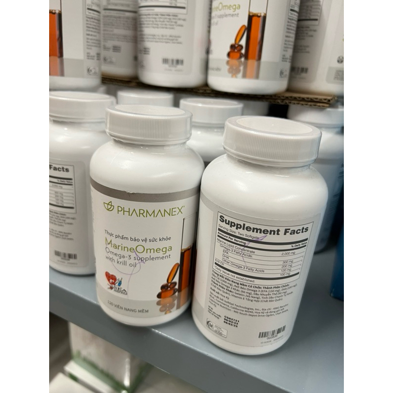Merine Omega 3 Nuskin - Omega3 120 viên - Hàng chính hãng.
