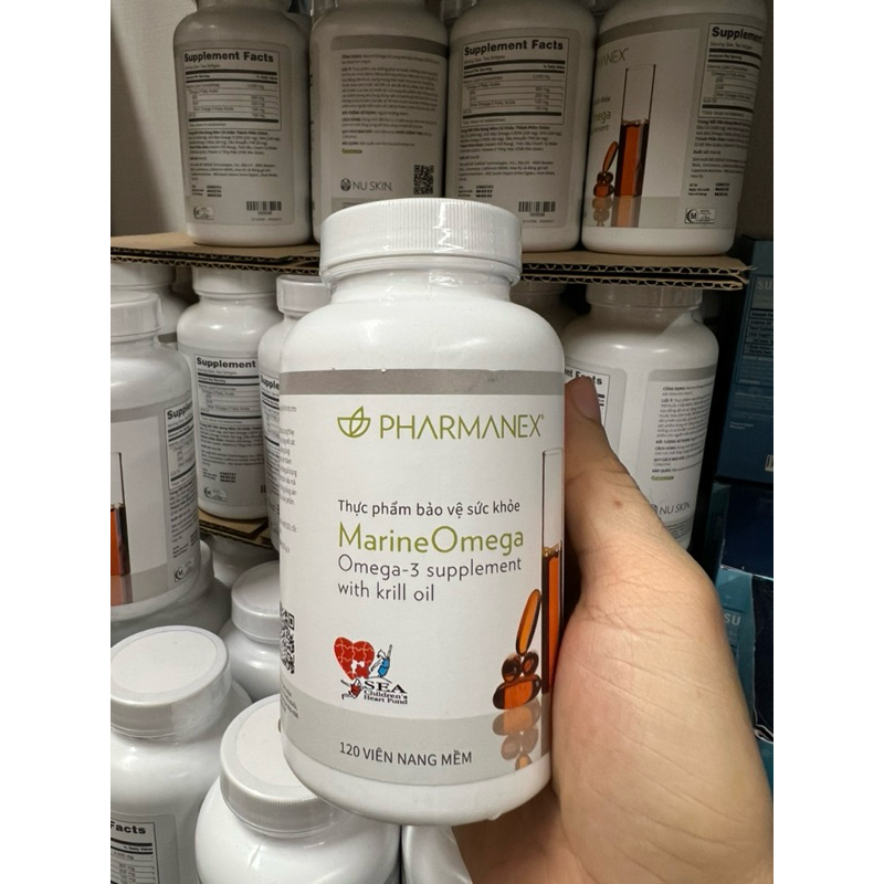Merine Omega 3 Nuskin - Omega3 120 viên - Hàng chính hãng.