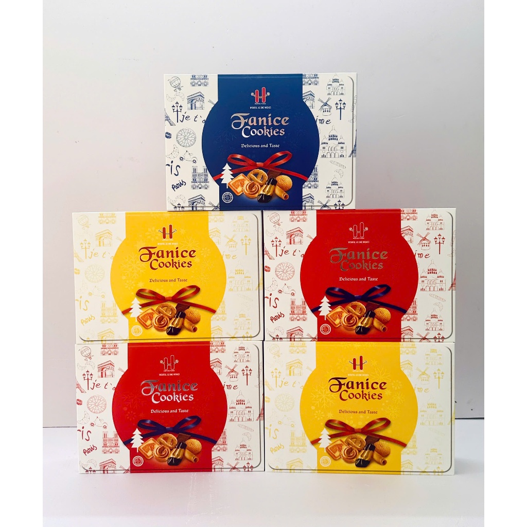 BÁNH QUY CHỐNG LƯNG GIỎ QUÀ Fanice Cookies - Thương hiệu KOTKO FOOD- Hàng Tết 2025