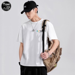 Áo Thun OUTERITY ESSENTIALS Local Brand Cotton 100% dày 260gsm Form rộng Unisex (AT9020L - Full Box)
