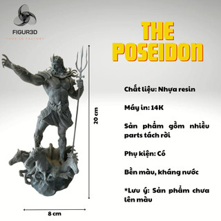 IN 3D - Mô hình nhân vật Poseidon