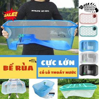  BỂ NUÔI RÙA CỰC LỚN 60CM 74CM CHẬU NUÔI RÙA CÓ CHỖ LEO,HỒ THUỶ SINH HỒ CHUYÊN DỤNG CHO THÚ CƯNG 