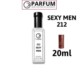 Nước Hoa Nam 212 sexy men 20ml chính hãng thơm lâu hương quyến rũ phóng khoáng