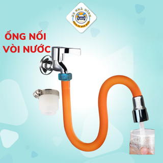  Ống Nối Vòi Nước Cao Cấp Xoay 360 Độ Chống Bắn Nước - Dài 20cm 30cm 50cm Tặng Kèm Đầu Nối 