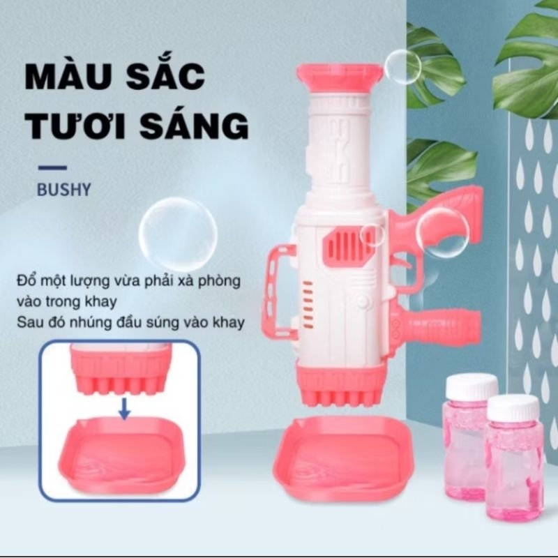 Máy bắn bong bóng 32 nòng