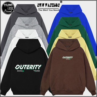 Áo Hoodie OUTERITY SEASON Local Brand Nỉ bông Cực dày Form rộng Unisex (HD9020L - Hàng Chính Phẩm)