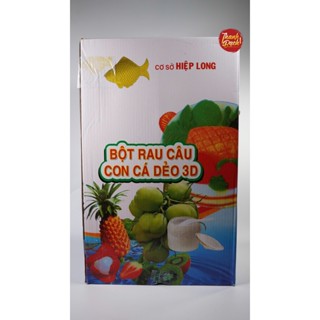 THÙNG Bột Rau Câu Cá Dẻo HIỆP LONG  ( 10 hộp ) THÙNG