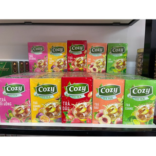 Trà Cozy Hoà Tan Đủ Vị ( Đào, Dâu, Gừng, Vải, Trà Chanh)