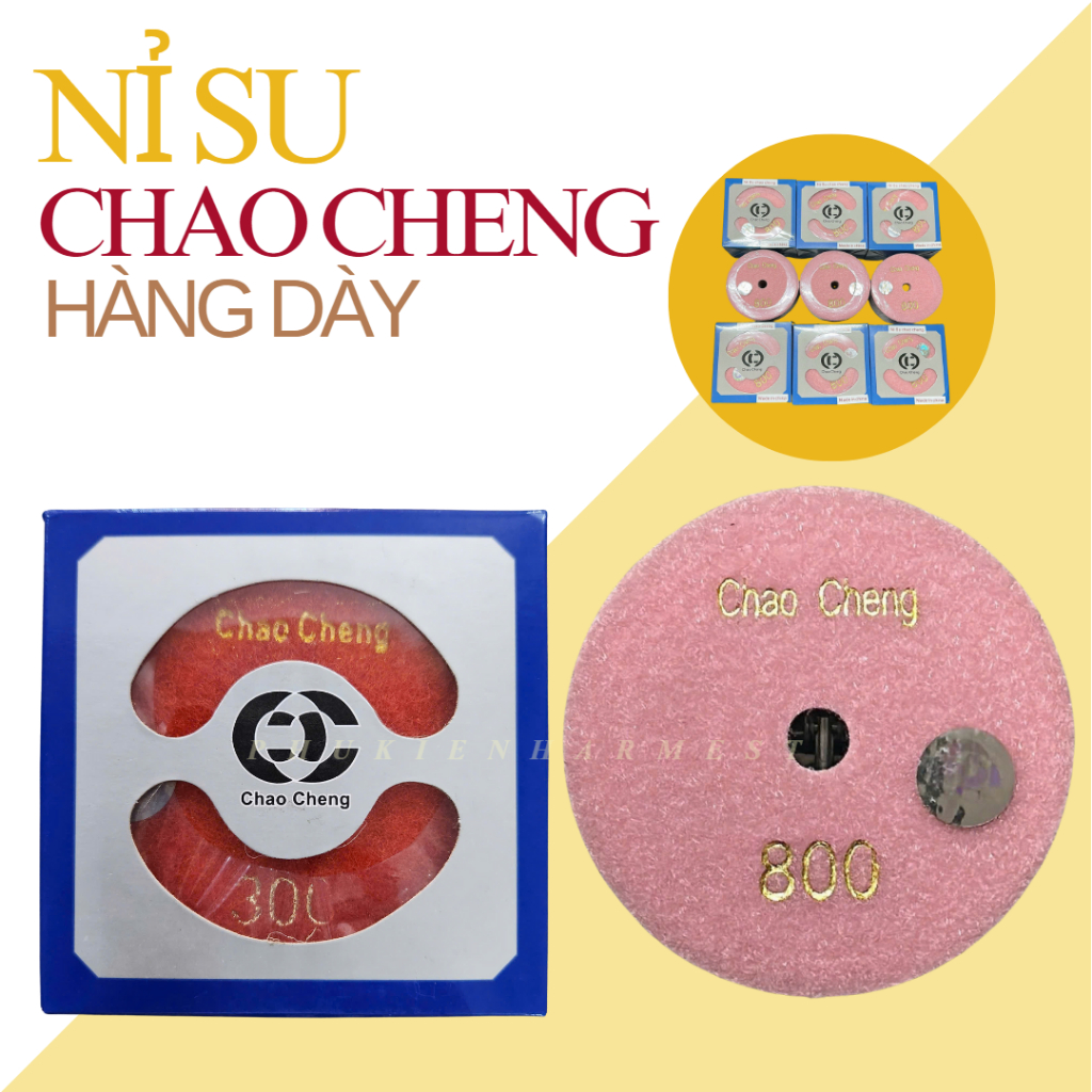 Nỉ Mài Nỉ Su Đánh Bóng Đá Hoa Cương Đá Granite CHAO CHENG 50/100 (HÀNG XỊN)