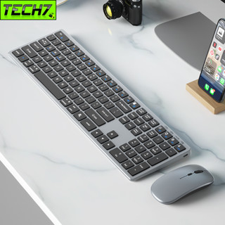 Bộ Bàn phím chuột không dây Fullsize H869 pin sạc TypeC đa kết nối bluetooth 5.2 + 3.0 + Usb wireless 2.4G