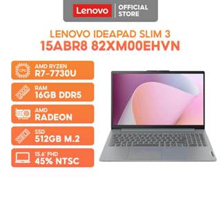 Laptop Lenovo IdeaPad Slim 3 15ABR8 82XM00EHVN R7-7730U | 16GB | 512GB | 15.6' FHD | Win 11